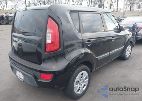 2013 Kia Soul из США, поврежденный, VIN KNDJT2A53D7610618